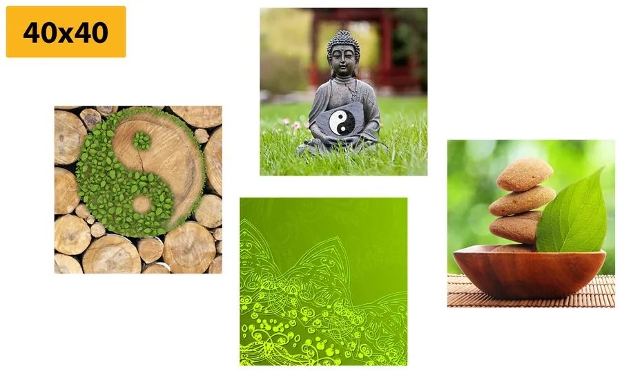 Set tablouri armonie plăcută Feng Shui