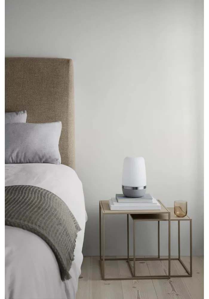 Măsuțe de cafea gri 2 buc. din metal 40x40 cm Fera – Blomus