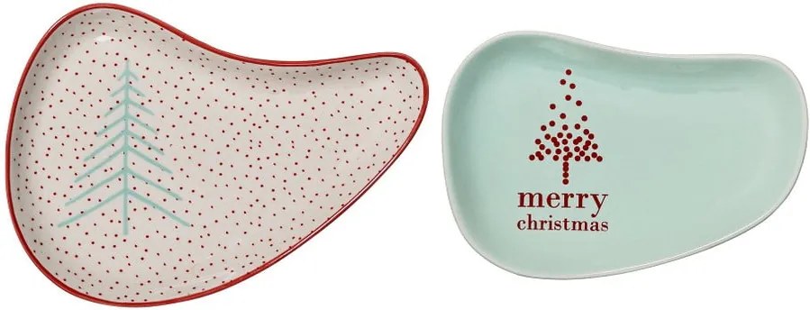 Set 2 farfurii din gresie ceramică Bloomingville Lucia