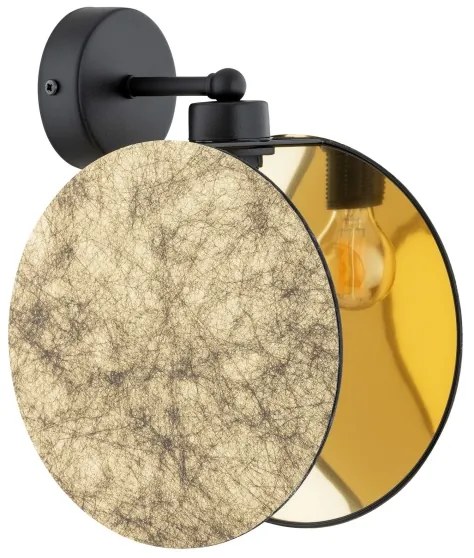 Lampă de perete MOTIF 1xE27/15W/230V auriu