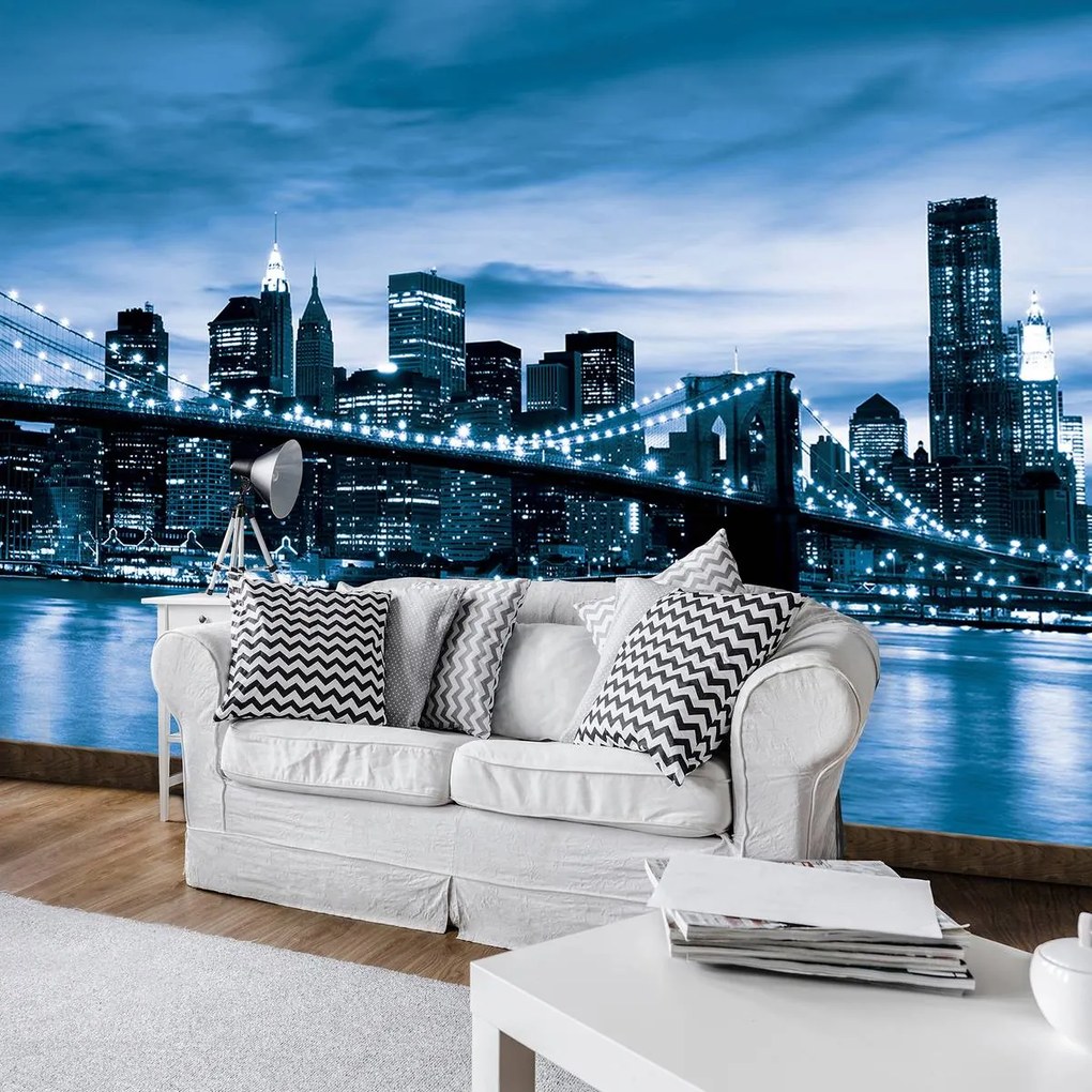 Fototapet - New York Brooklyn Bridge City (152,5x104 cm)