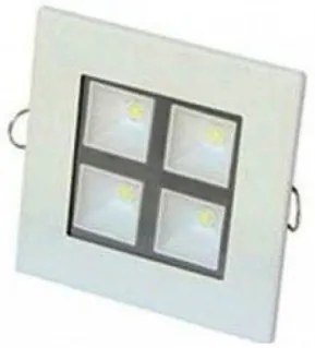 Spot incastrat led alb crom 4W LED'OR