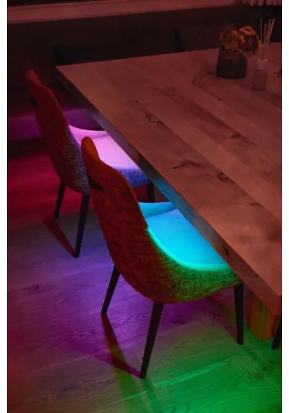 Bandă LED RGB de extensie LINE 100xLED 1,5m Wi-Fi Twinkly TWL100ADP-B