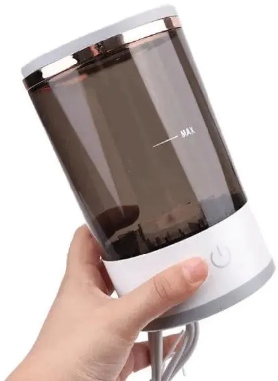 Aparat curatare pensule de machiaj Vivva Brushnista, 2in1, Design compact, USB, Alb