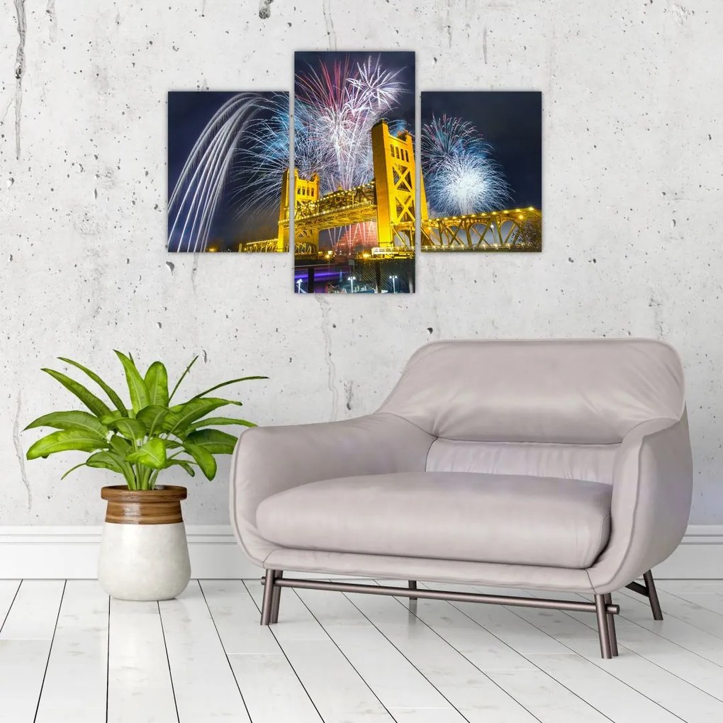 Tablou - Noaptea de Revelion (90x60 cm)