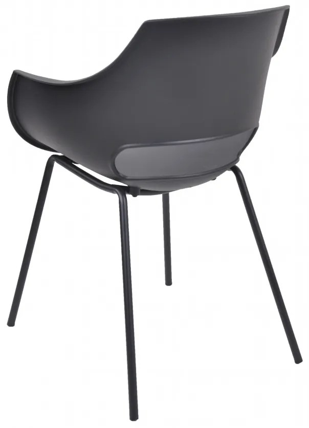 Set 2 scaune Sit&amp;Chairs negre