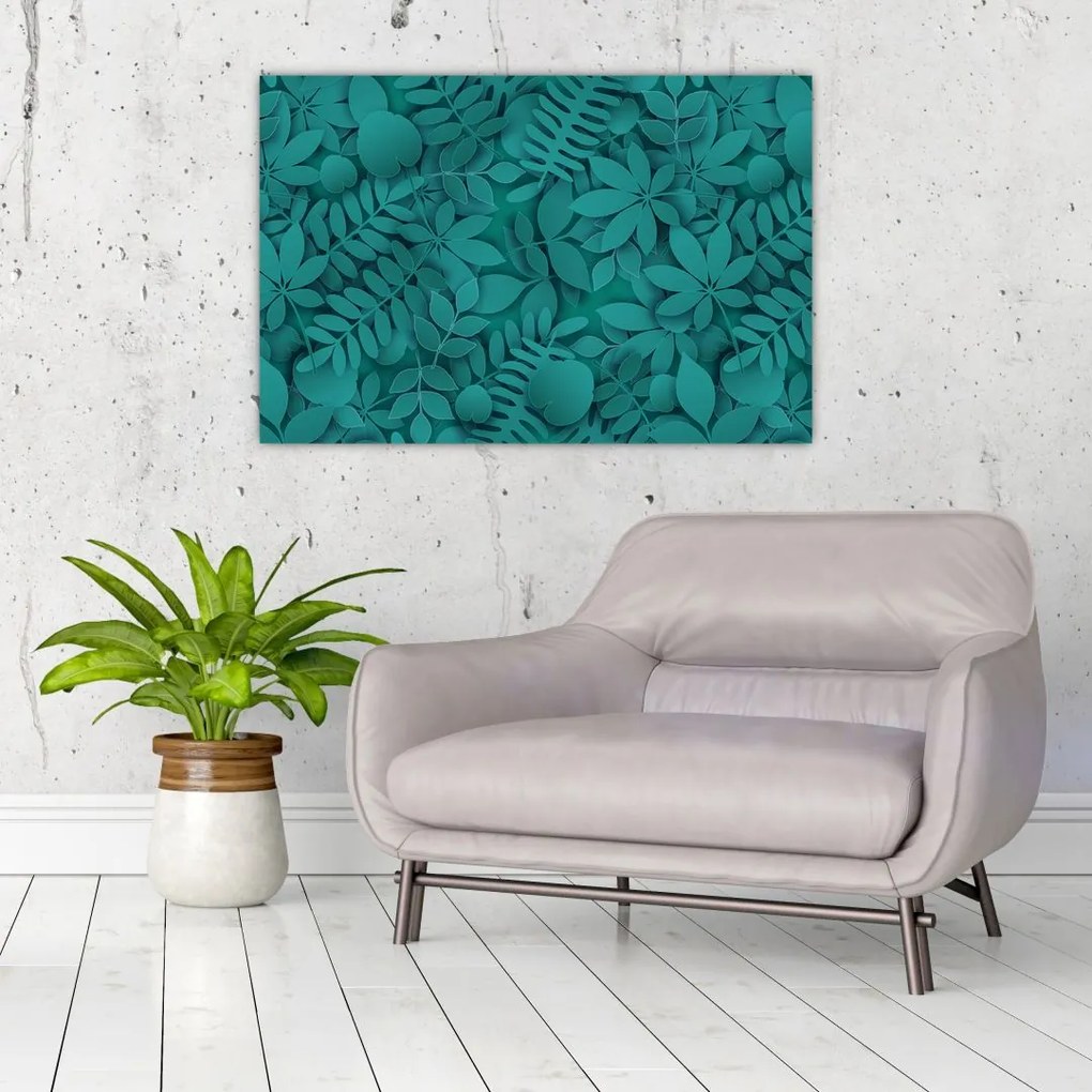 Tablou - Frunze (90x60 cm)