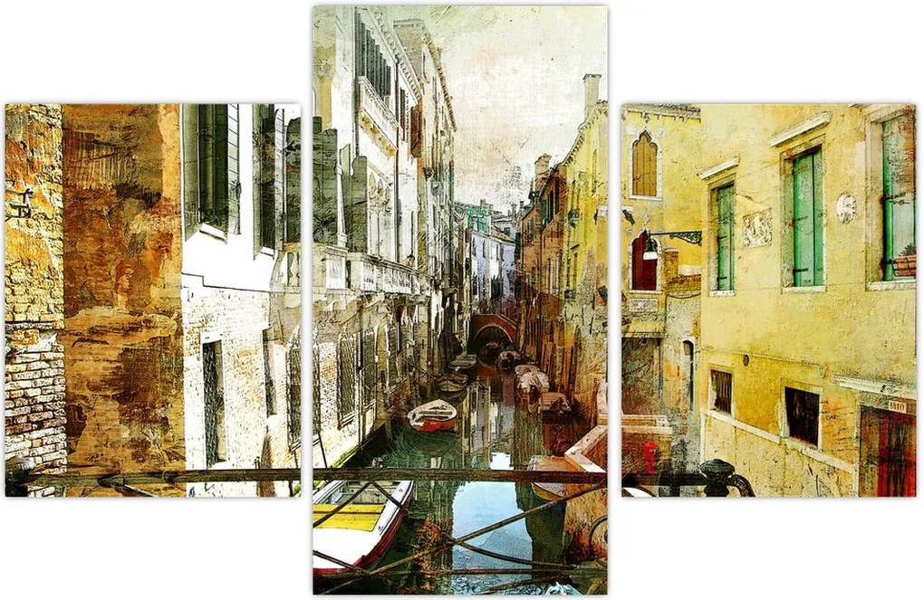 Tablou - Strada din Veneția (90x60 cm)