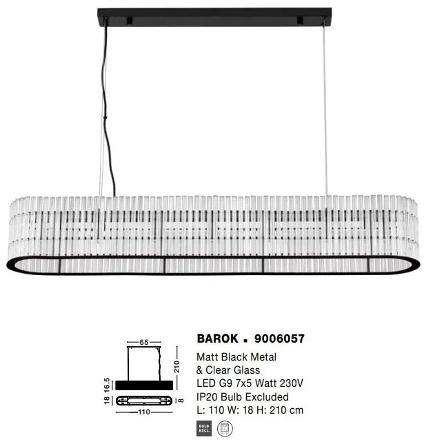 Lustra moderna design deosebit BAROK