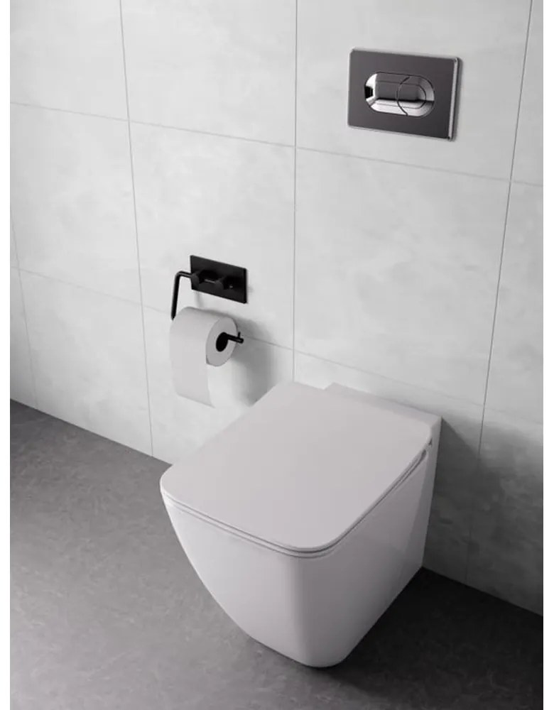 Vas wc stativ Ideal Standard Strada II AquaBlade alb lucios back to wall cu capac inclus