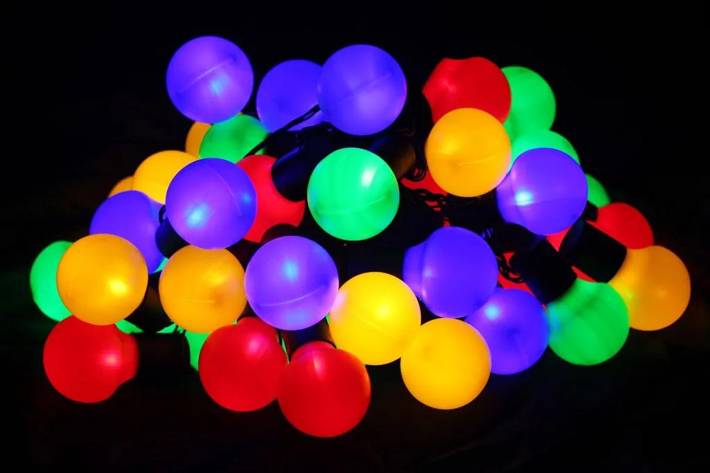 Iluminat colorat pentru petreceri - exterior - 50 de LED-uri