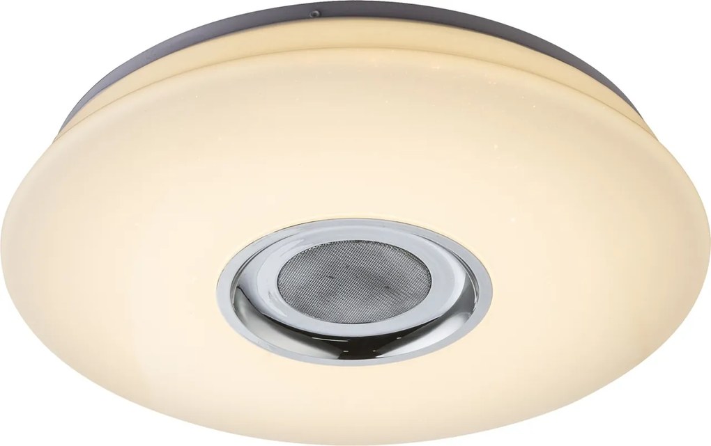 Plafoniera dimabila cu LED RGB, difuzor si telecomanda, diametru 40cm, NICOLE 41329-18 GL