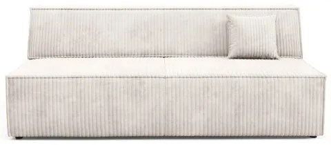 Canapea extensibilă 3 locuri cu spațiu de depozitare TERAMO bej