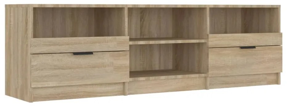 811460 vidaXL Comodă TV, stejar sonoma, 150x33,5x45 cm, lemn prelucrat