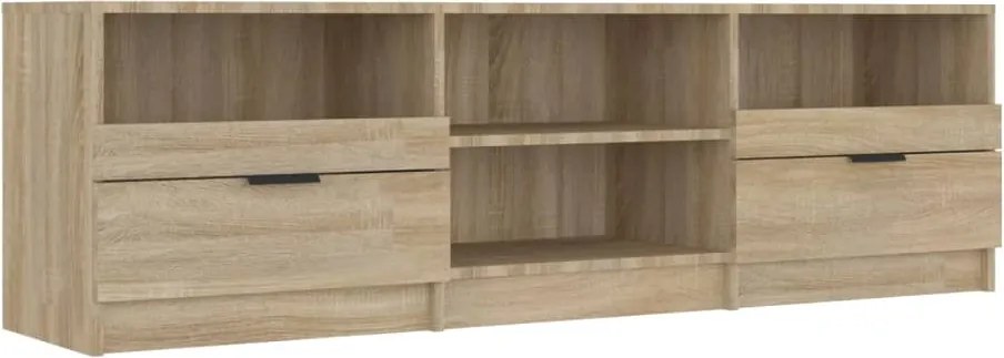 vidaXL Comodă TV, stejar sonoma, 150x33,5x45 cm, lemn prelucrat