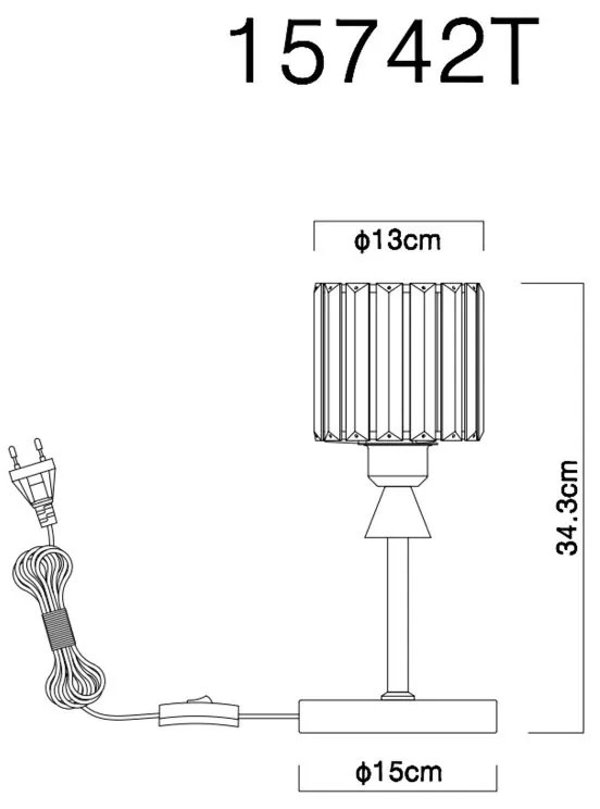 Veioza, lampa de masa JORDANA