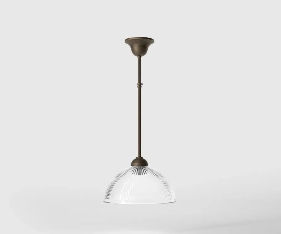 Lustra stil neoclasic din alama si sticla Elide