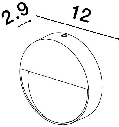 Aplica de perete pentru iluminat exterior IP54 ARNE