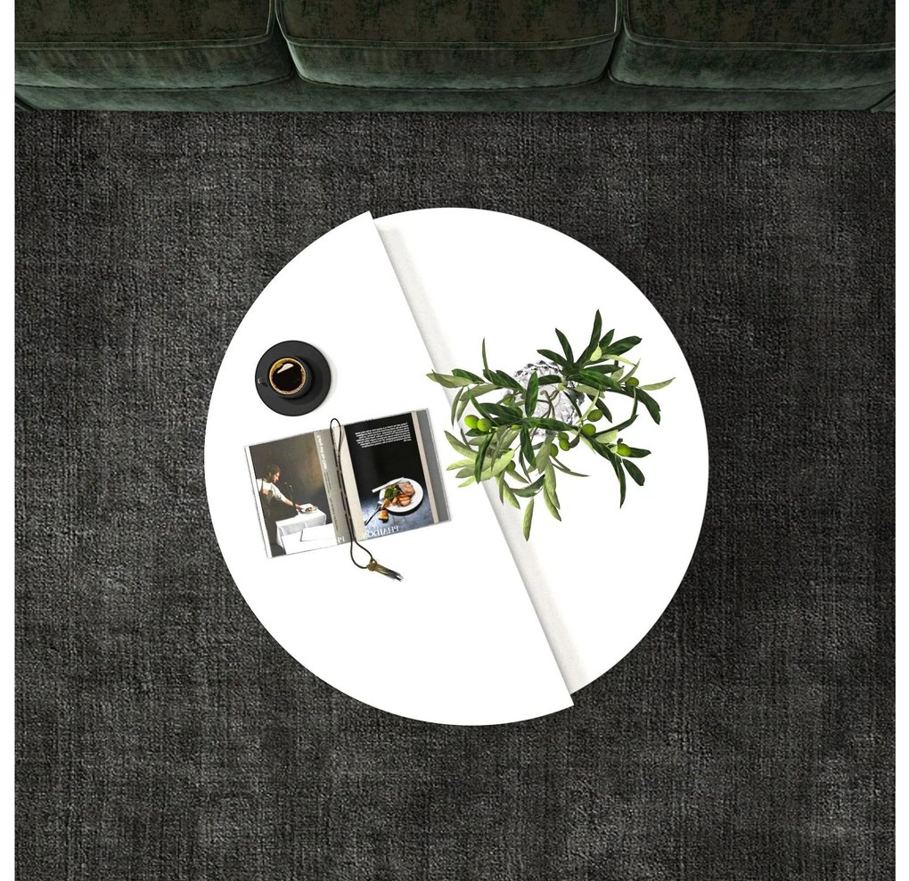 Măsuță de cafea Pukumu (alb) . 1093276