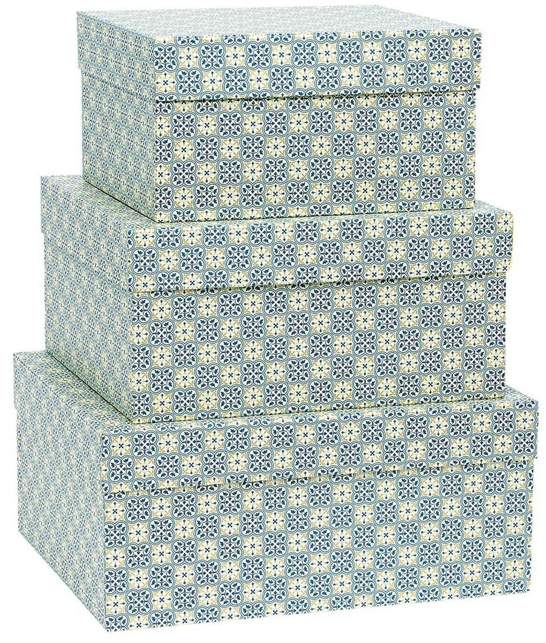 Cutii de cadouri 3 buc. Quadrilobe – Kartos