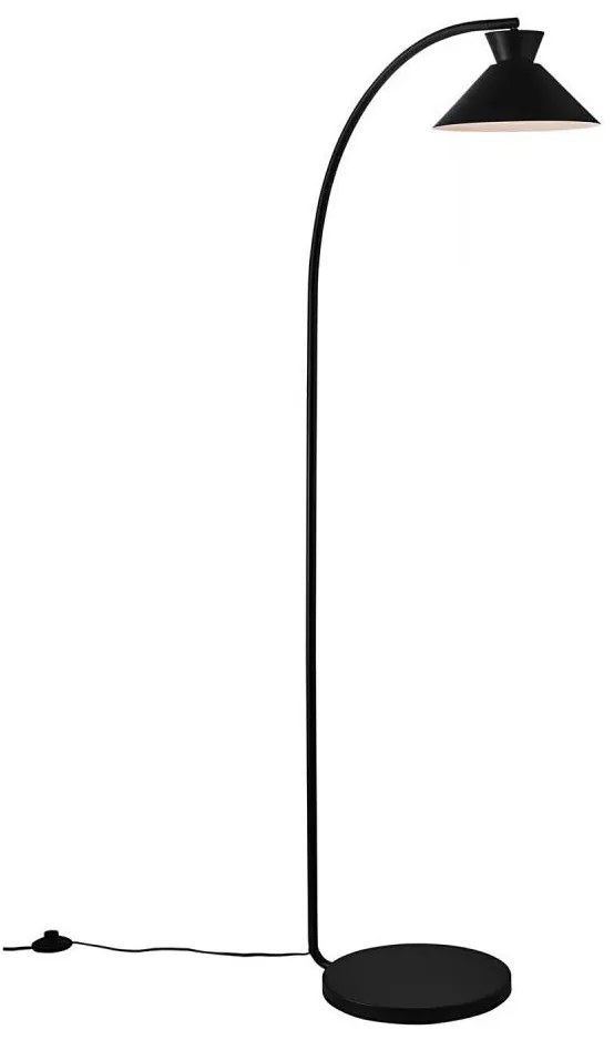 Nordlux - Lampă de podea DIAL 1xE27/10W/230V neagră