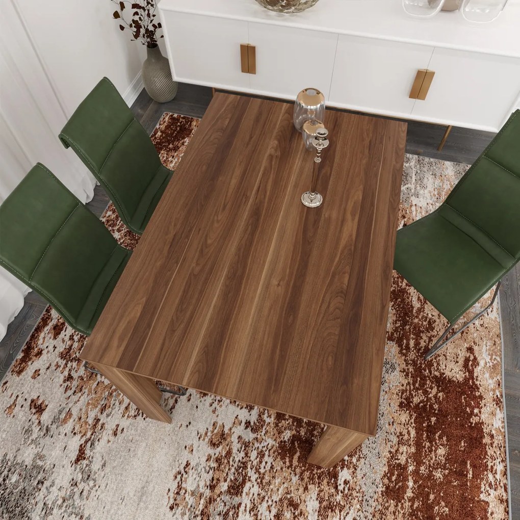 Masă de sufragerie Single Walnut