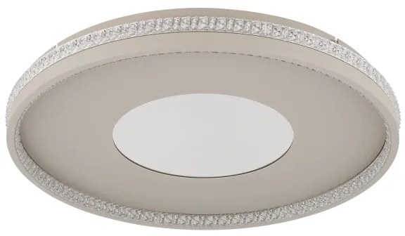 Globo 48563-40S - Plafonieră LED cu funcție dimmabilă SHIRLEY, 40W/230V, 2700-6500K, Ø 50,5 cm, cu telecomandă