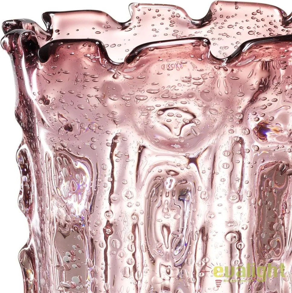 Vaza design elegant Baymont S roz pal 112578 HZ