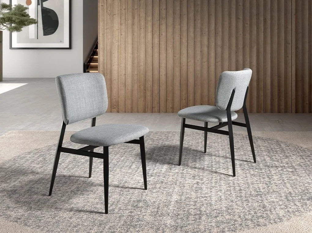 Scaun deosebit design LUX Light grey