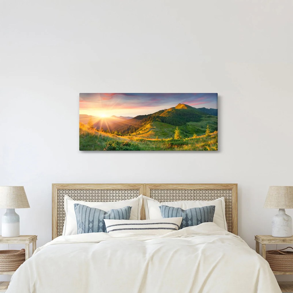 Tablou - Peisaj de vară (120x50 cm)