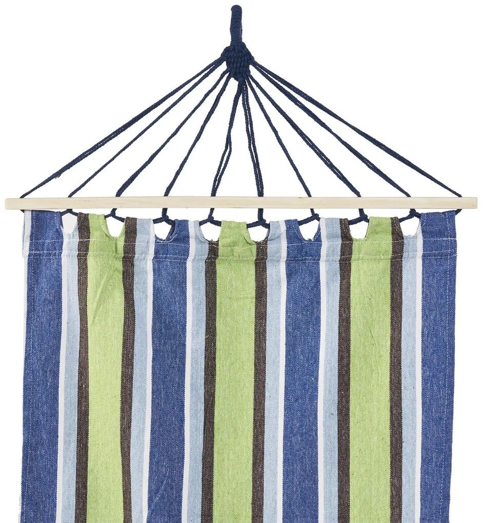 Hamac Blue Stripes, Heinner, 200x80 cm, albastru