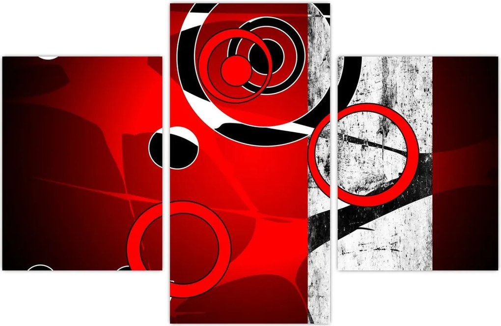 Tablou cu abstracție (90x60 cm)