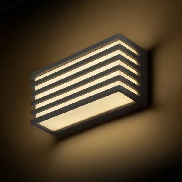 Aplică LED de exterior CLAIRE LED/9W/230V IP54 RED -Design Rendl-R13565