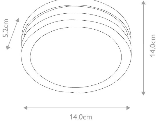 Aplică LED de exterior ANO 1xGX53/9W/230V IP54 Elstead