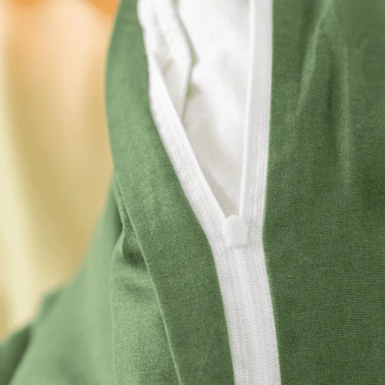 Lenjerie de pat din microfibra VEROLA verde Dimensiune lenjerie de pat: 2 buc 70 x 80 cm | 160 x 200 cm