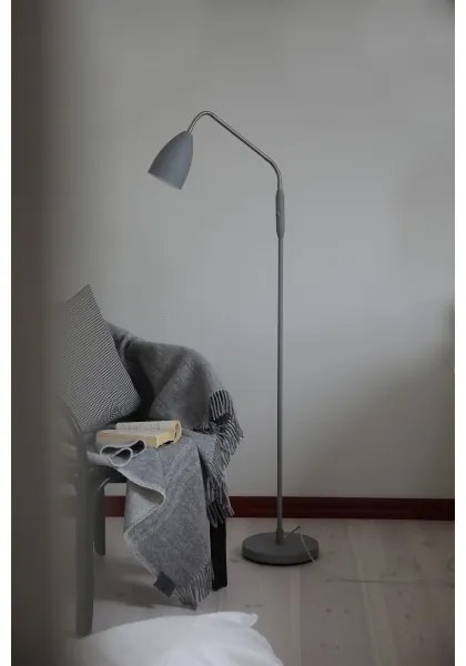 Markslöjd 108888 - Lampă de podea LED dimabilă PATRO, 4,9 W/230 V, gri