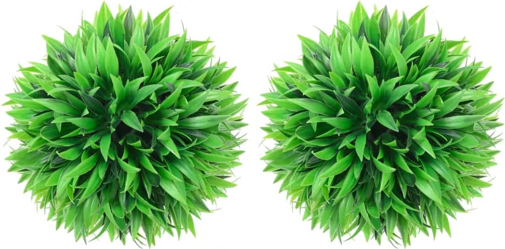 vidaXL Bile arbuști cimișir artificial, 2 buc., 30 cm