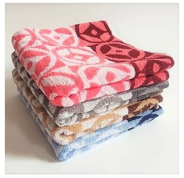 Prosop roz din bumbac 70x140 cm Compass – JAHU collections