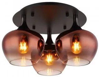 Plafoniera moderna 3 becuri E27 MAXY 15548-3DG Globo