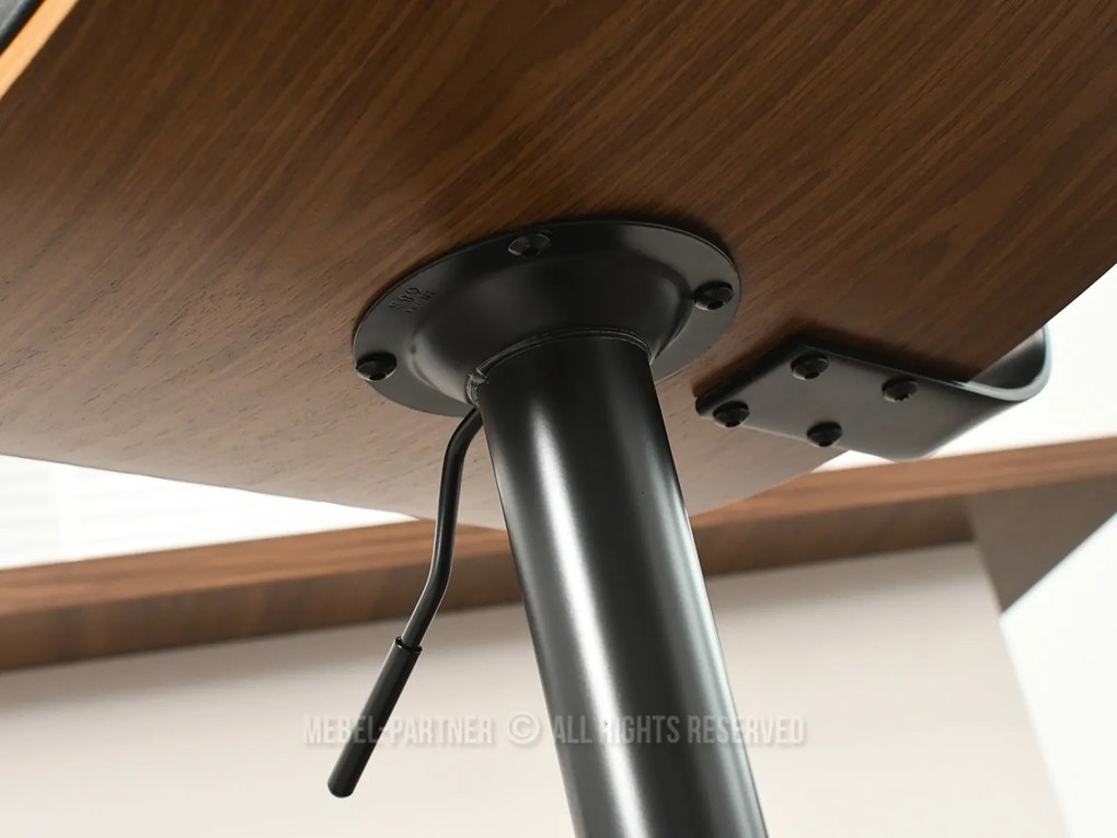 Scaun Hasky (nuc închis + negru). Promo -14%. 1110616
