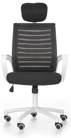 Scaun de birou MIRI, negru/alb