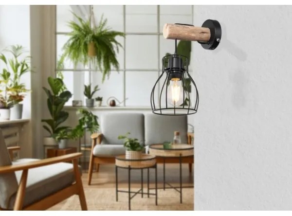 Globo 15326NW - Aplică perete MINA 1xE27/40W/230V