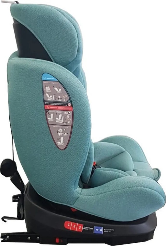 Scaun Auto cu Isofix Baby Care™ Motion Seat, Rotatie 360°, 0-36 kg, Tetiera reglabila, Transformabil in scoica auto, Omologare R-129 i-Size, Centura
