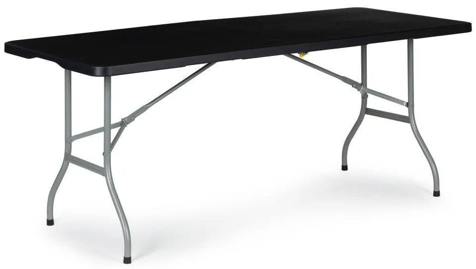 Masă de catering de grădină pliabilă 180 cm - negru