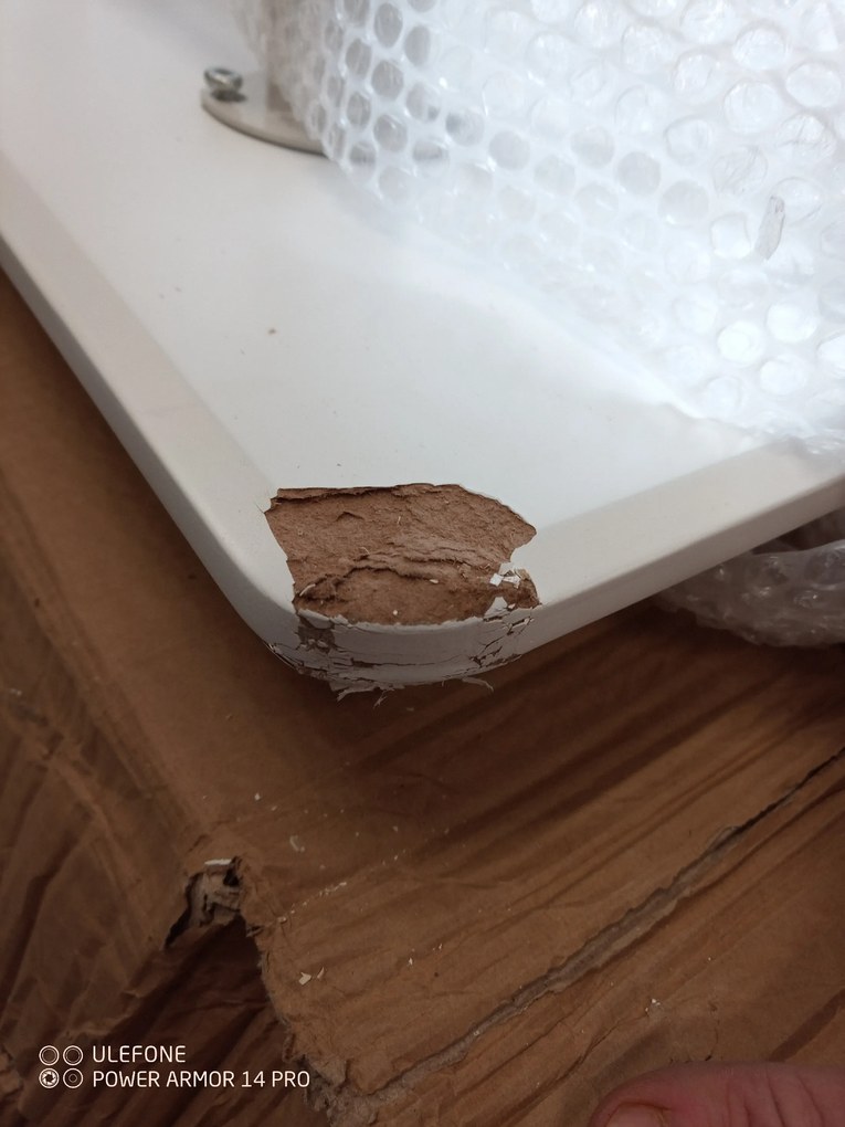 OFERTA Masa de dining alb BERGEN 140x80 cm III calitatea