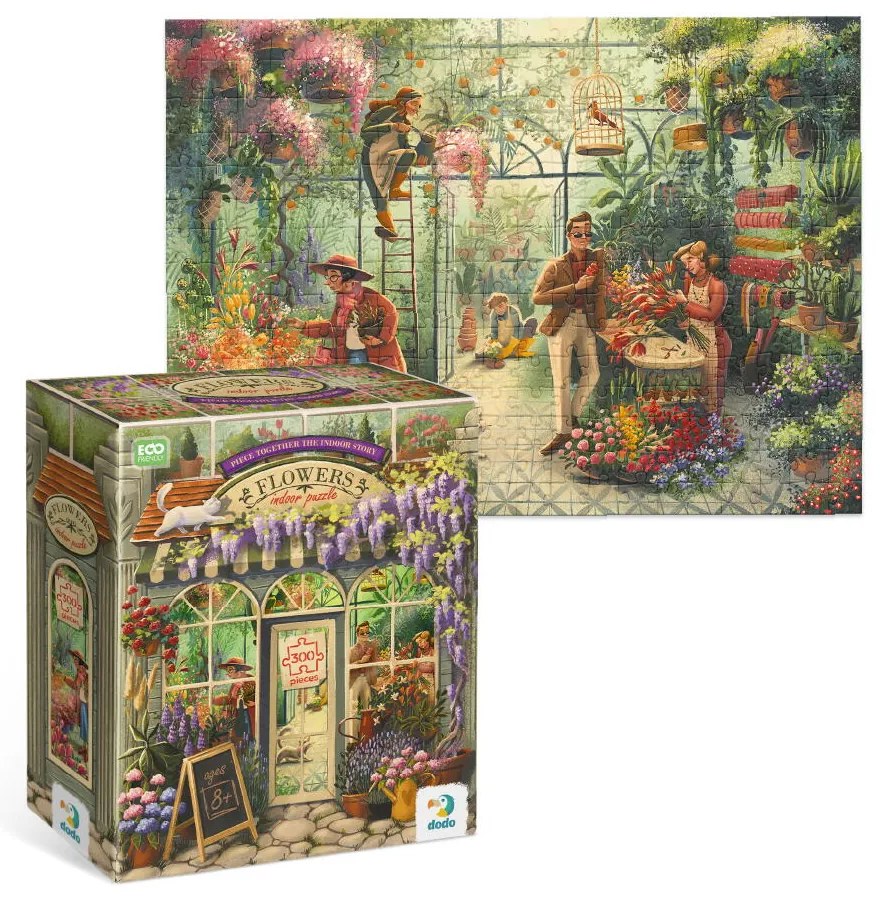 PUZZLE - FLORARIA (300 PIESE) - DODO (DO300590)