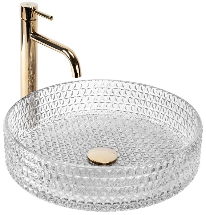 Lavoar pe blat Rea Cristal 39 Transparent