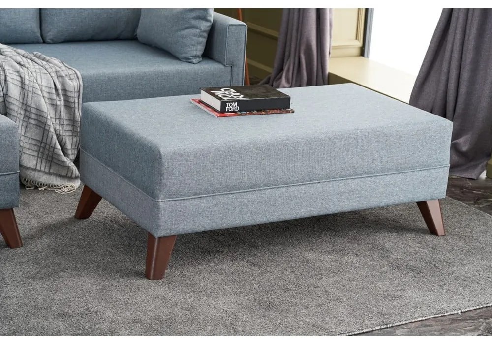 Colțar albastru deschis (colț stânga) Bella – Balcab Home