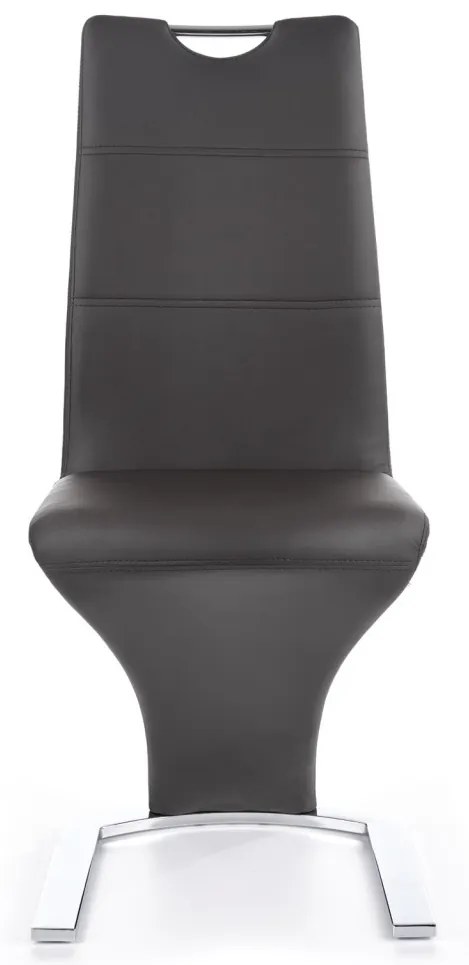 Scaun K188 piele ecologica negru