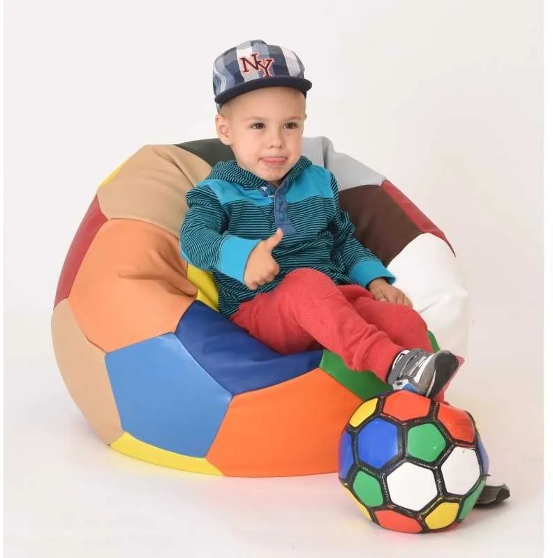 Fotoliu Minge Telstar Junior, Material Piele Ecologica - Mozaic